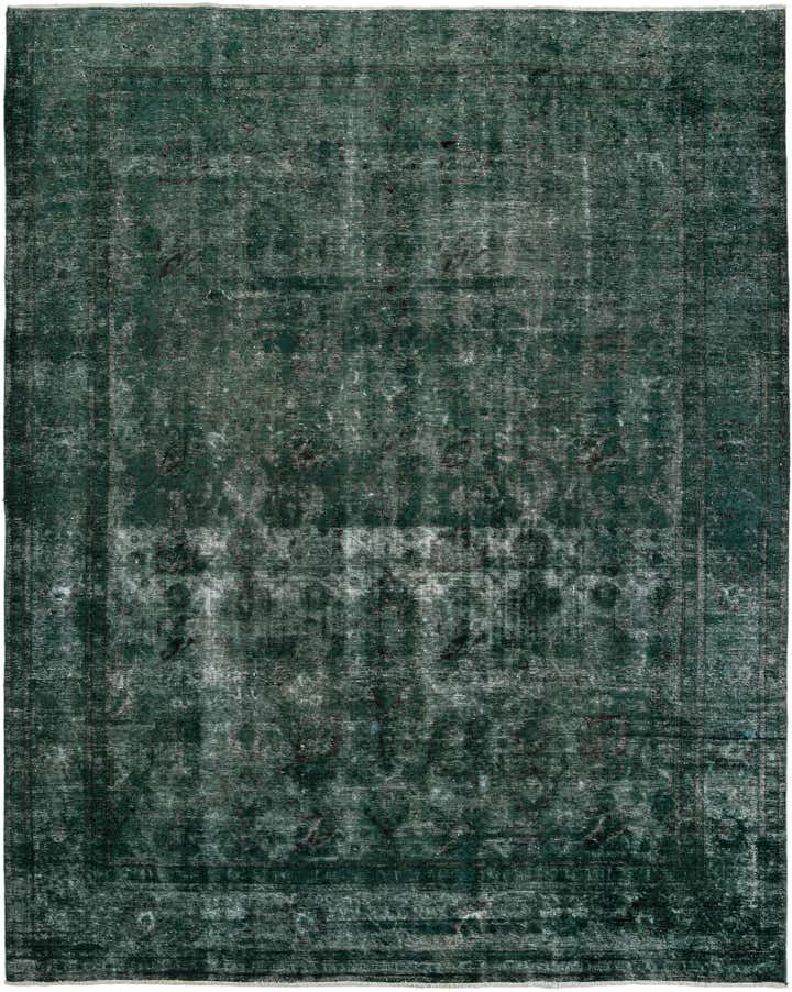 9' 9 x 12' 3 Hand Knotted Ultra Vintage Persian Wool Rug