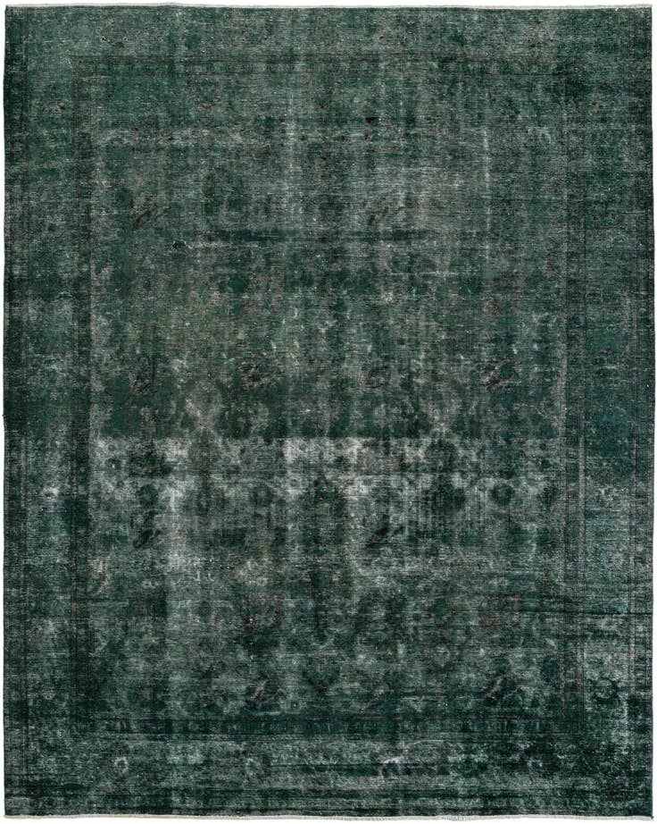 Detail image of 9' 9 x 12' 3 Hand Knotted Ultra Vintage Persian Wool Rug
