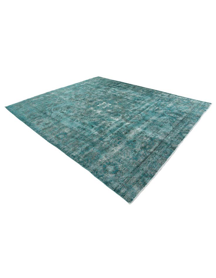 Detail image of 9' 9 x 11' 6 Hand Knotted Ultra Vintage Persian Wool Rug