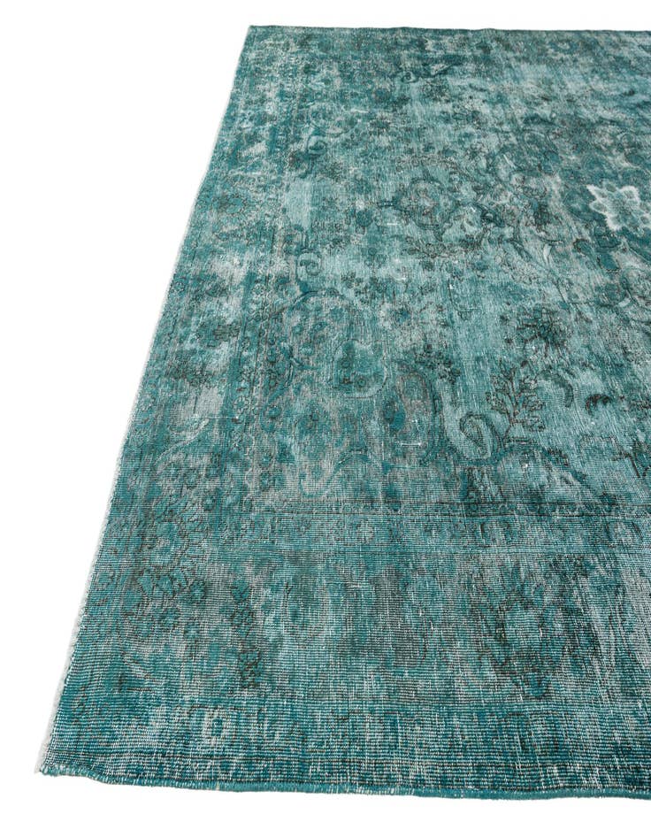 Detail image of 9' 9 x 11' 6  Hand Knotted Ultra Vintage Persian Wool Rug