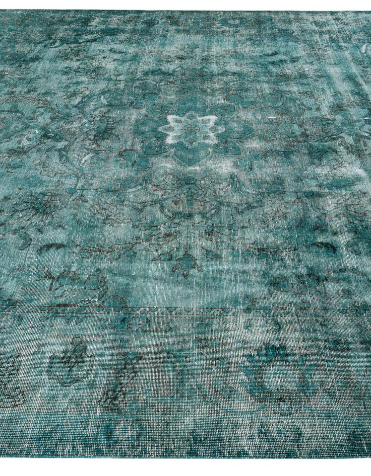 Detail image of 9' 9 x 11' 6  Hand Knotted Ultra Vintage Persian Wool Rug