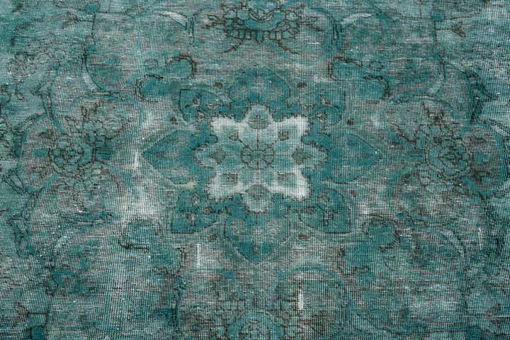 9' 9 x 11' 6 Hand Knotted Ultra Vintage Persian Wool Rug