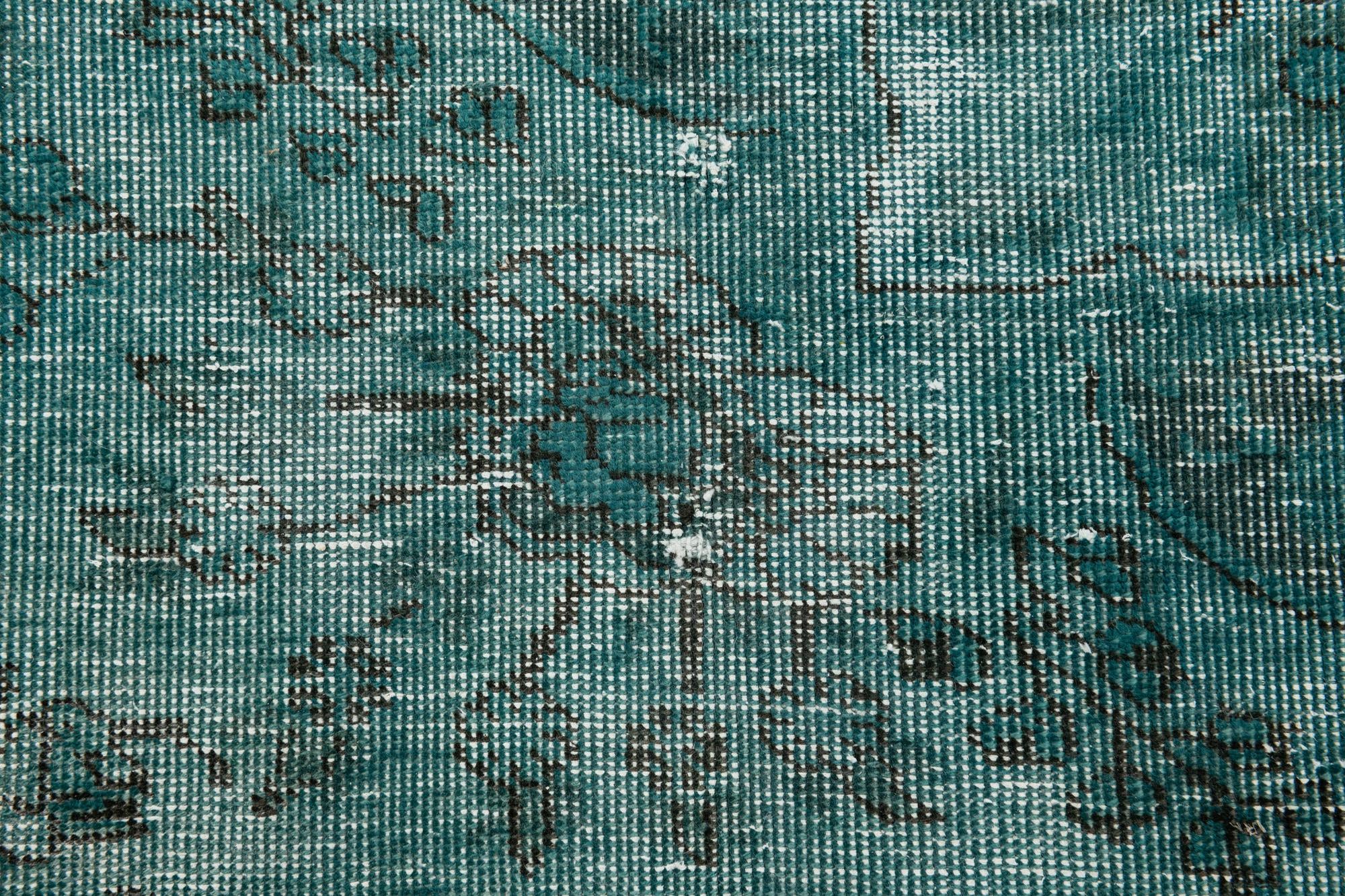 9' 9 x 11' 6 Hand Knotted Ultra Vintage Persian Wool Rug