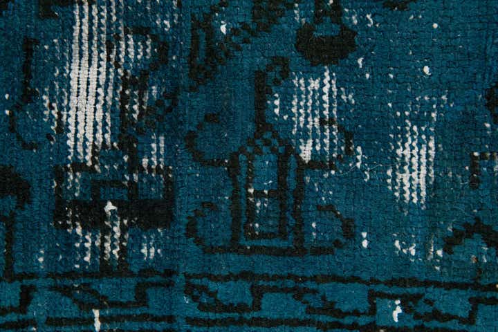 4' 1 x 7' Hand Knotted Ultra Vintage Persian Wool Rug