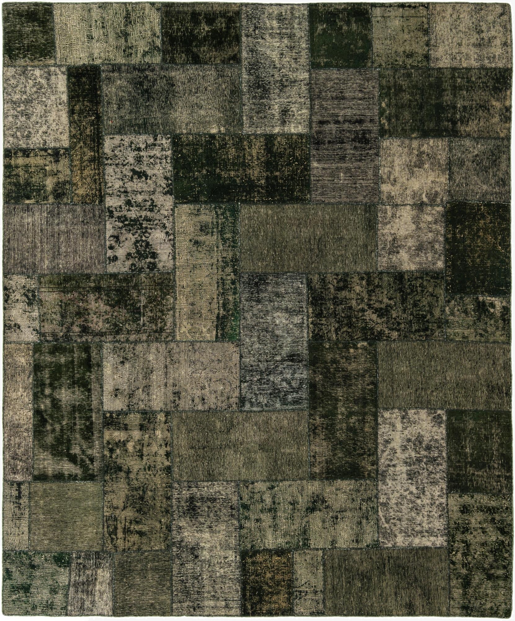 8' 7 x 10' 3  Hand Knotted Ultra Vintage Persian Wool Rug