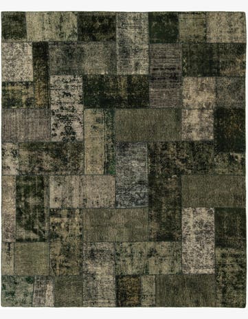 8' 7 x 10' 3 Hand Knotted Ultra Vintage Persian Wool Rug