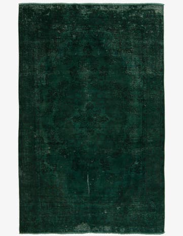 6' 1 x 9' 10 Hand Knotted Ultra Vintage Persian Wool Rug