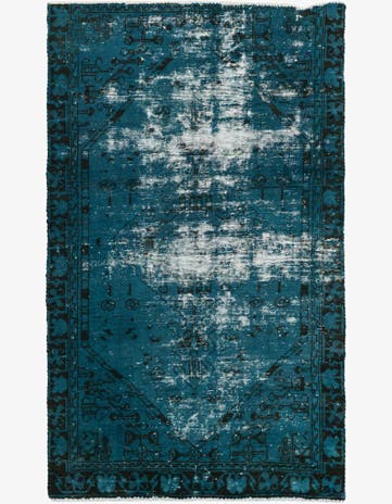 4' 1 x 7' Hand Knotted Ultra Vintage Persian Wool Rug