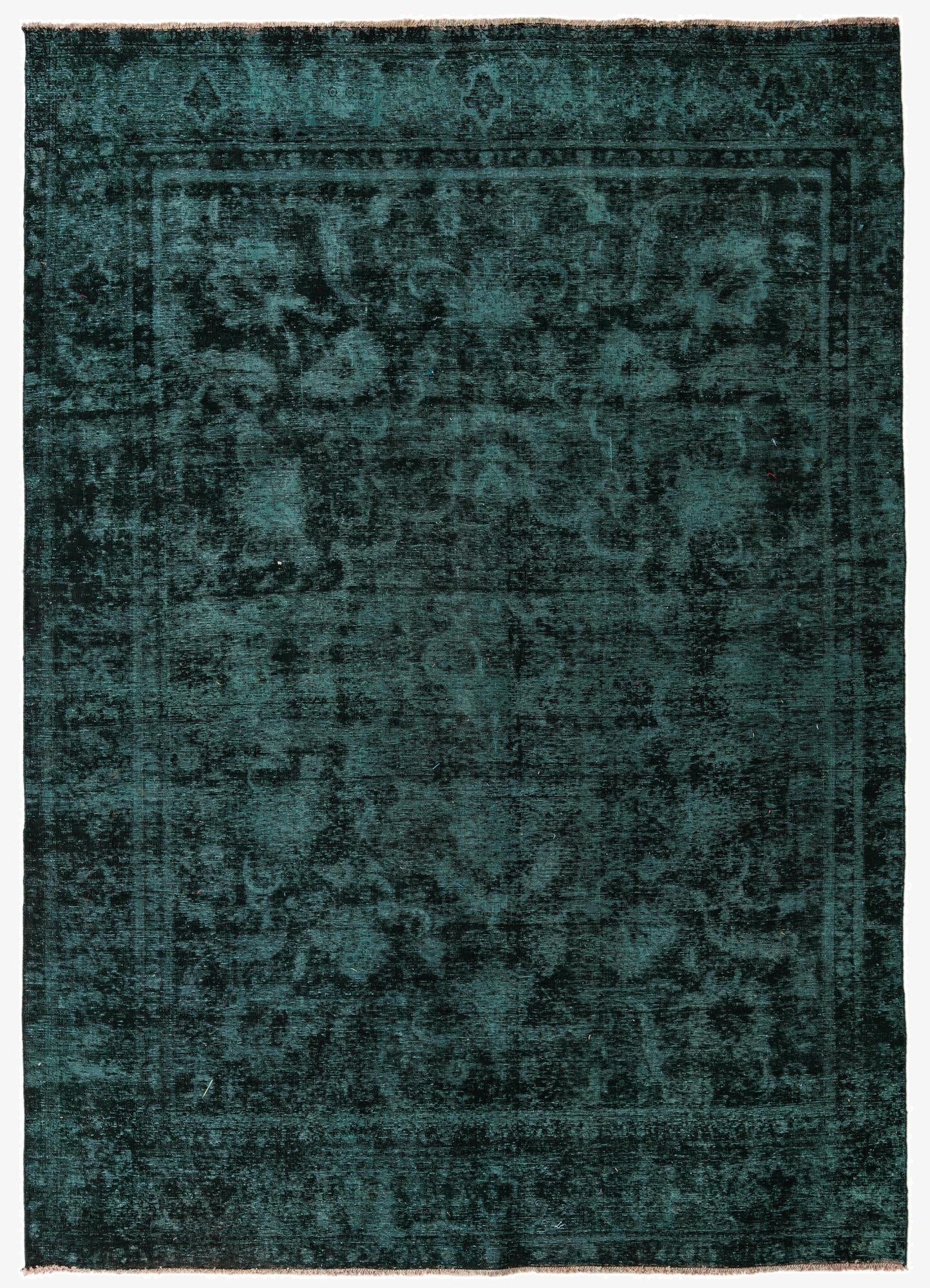 8' 7 x 12' 1  Hand Knotted Ultra Vintage Persian Wool Rug