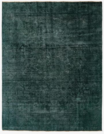 9' 9 x 12' 8 Hand Knotted Ultra Vintage Persian Wool Rug