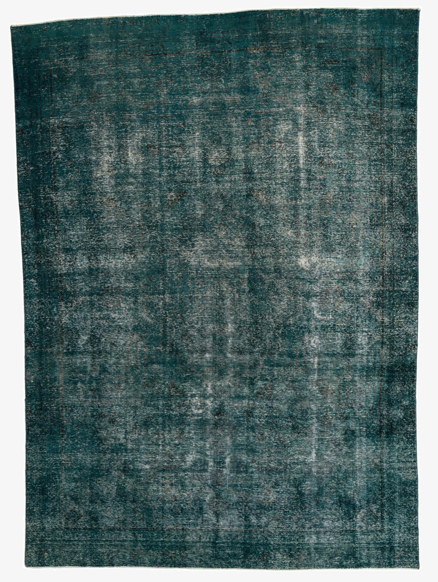 8' 3 x 11' 5  Hand Knotted Ultra Vintage Persian Wool Rug