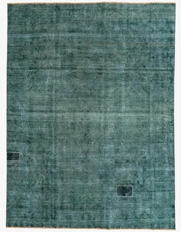 9' 4 x 12' 7 Hand Knotted Ultra Vintage Persian Wool Rug