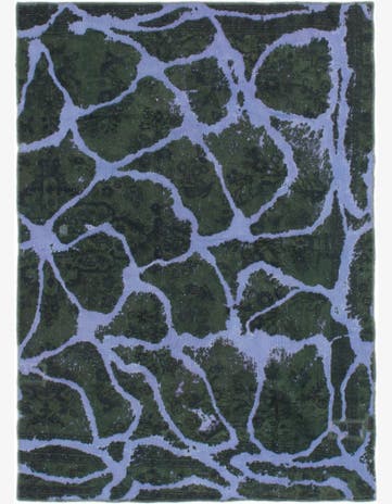 5' 5 x 7' 5 Hand Knotted Ultra Vintage Persian Wool Rug