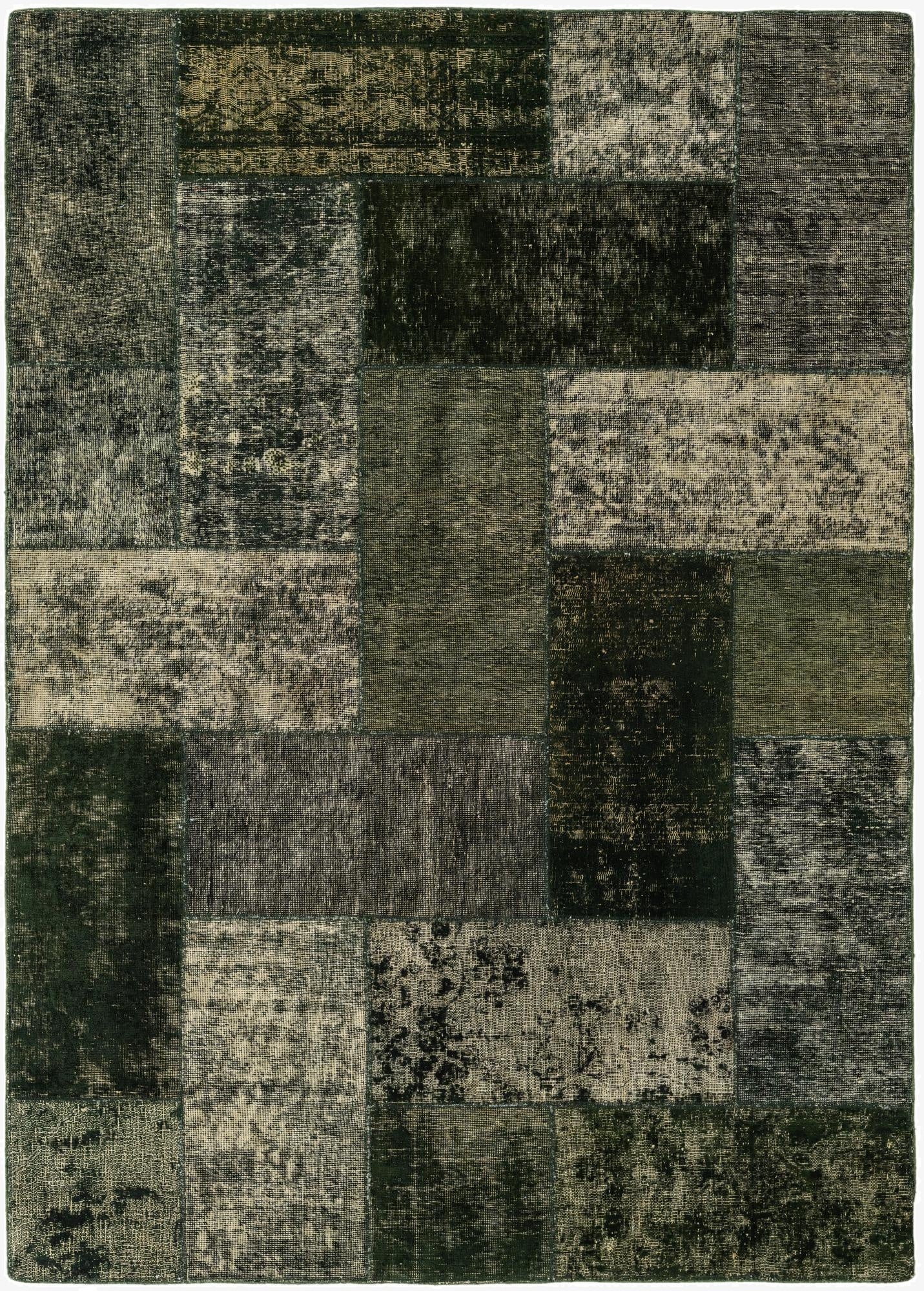 5' 8 x 8'  Hand Knotted Ultra Vintage Persian Wool Rug