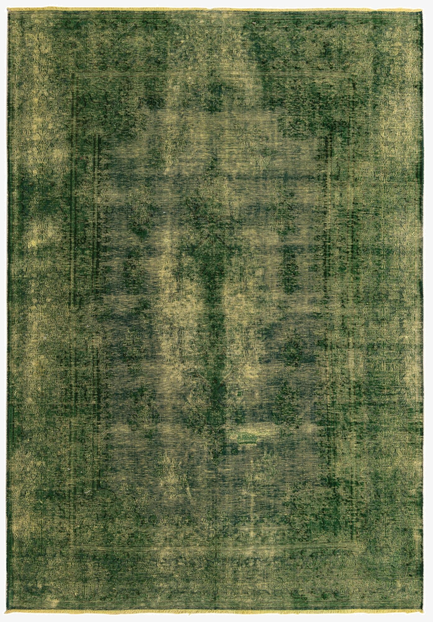 7' x 10' 2  Hand Knotted Ultra Vintage Persian Wool Rug