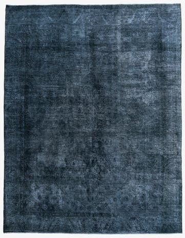 9' 6 x 12' 3 Hand Knotted Ultra Vintage Persian Wool Rug