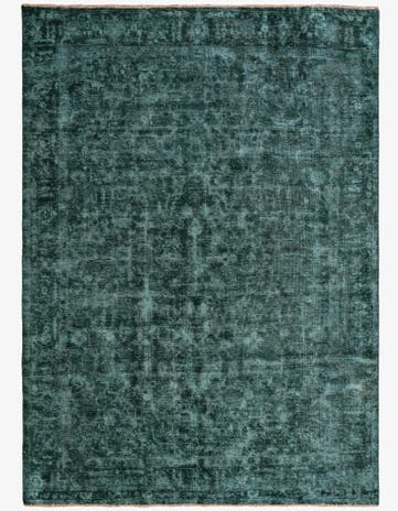 8' x 10' 10 Hand Knotted Ultra Vintage Persian Wool Rug