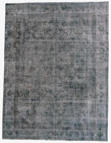 9' 4 x 12' 4 Hand Knotted Ultra Vintage Persian Wool Rug