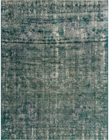 9' 6 x 12' 6 Hand Knotted Ultra Vintage Persian Wool Rug