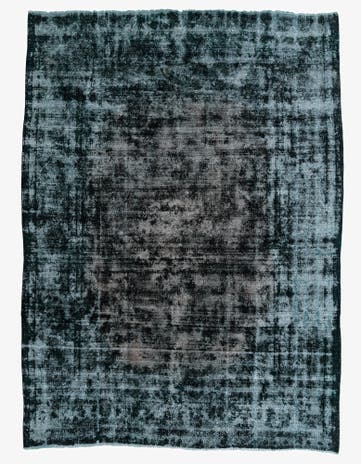 8' x 11' Hand Knotted Ultra Vintage Persian Wool Rug