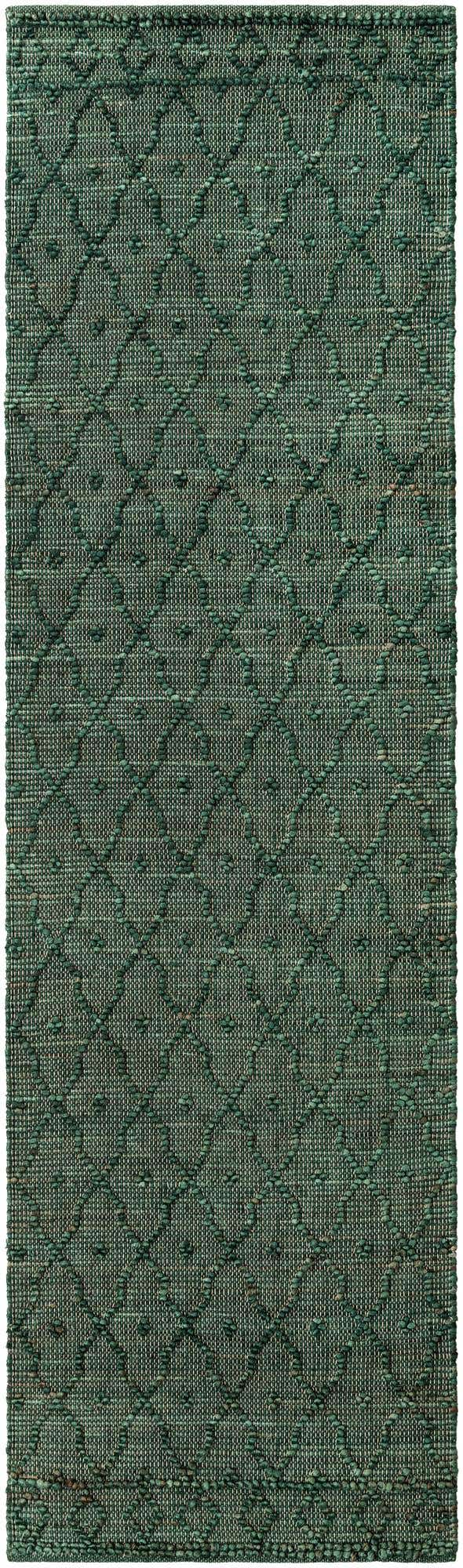 2' 7 x 9' 10 Hand Woven Larsa Jute Runner Rug