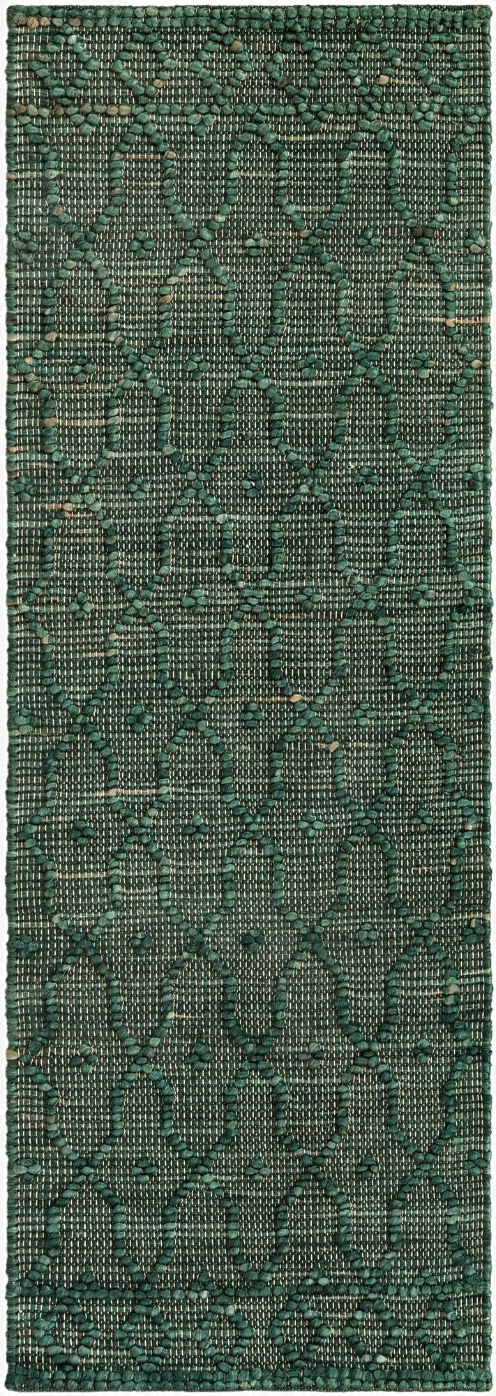 2' x 6' 1  Hand Woven Larsa Jute Runner Rug