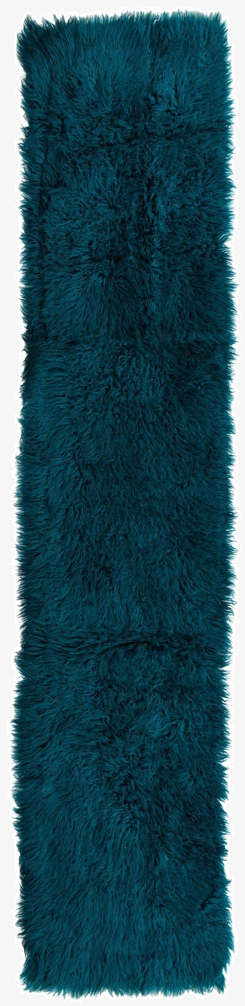 2' 4 x 11'  Hand Knotted Moroccan Wool Runner Rug