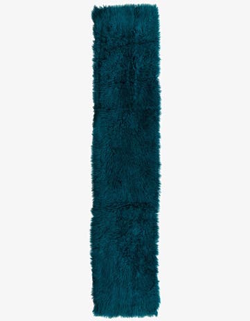 2' 4 x 11' Hand Knotted Moroccan Wool Runner Rug