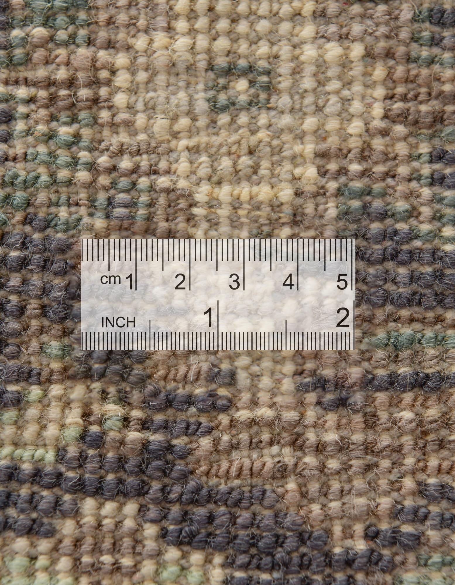 2' 8 x 9' 6 Hand Knotted Oushak Wool Runner Rug