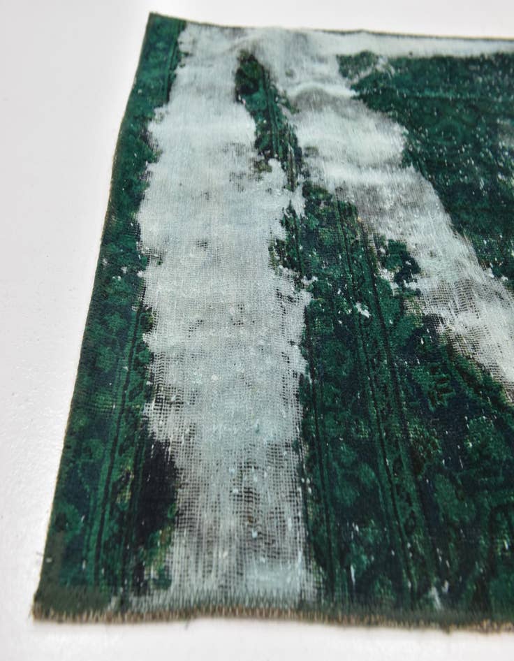 Detail image of 3' x 10' 2  Hand Knotted Ultra Vintage Persian Wool Runner Rug