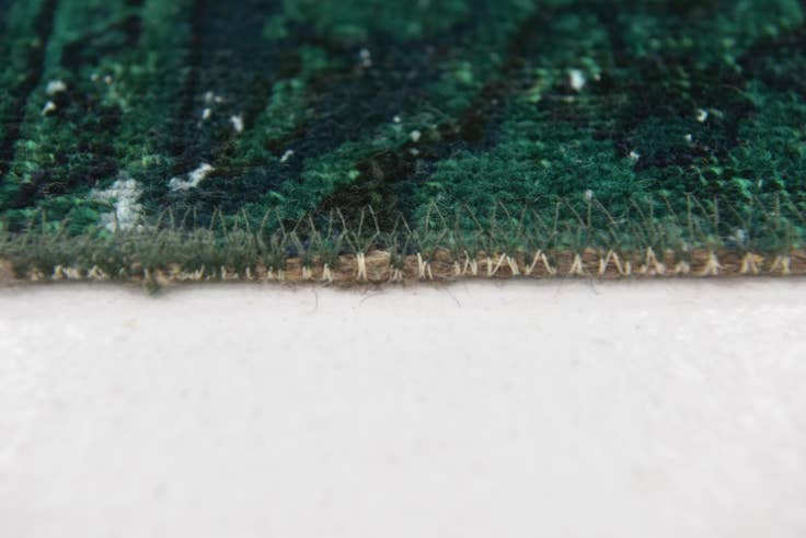 Detail image of 3' x 10' 2 Hand Knotted Ultra Vintage Persian Wool Runner Rug