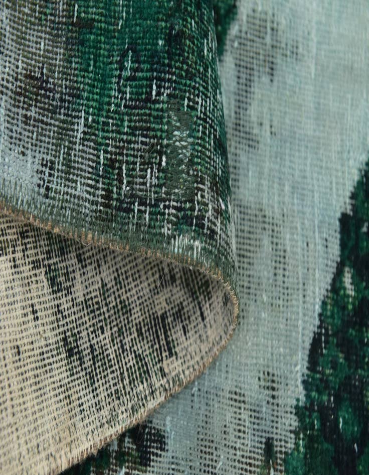 Detail image of 3' x 10' 2  Hand Knotted Ultra Vintage Persian Wool Runner Rug