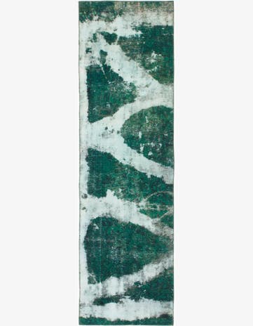 3' x 10' 2 Hand Knotted Ultra Vintage Persian Wool Runner Rug
