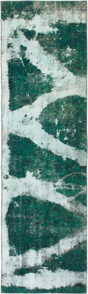 3' x 10' 2 Hand Knotted Ultra Vintage Persian Wool Runner Rug