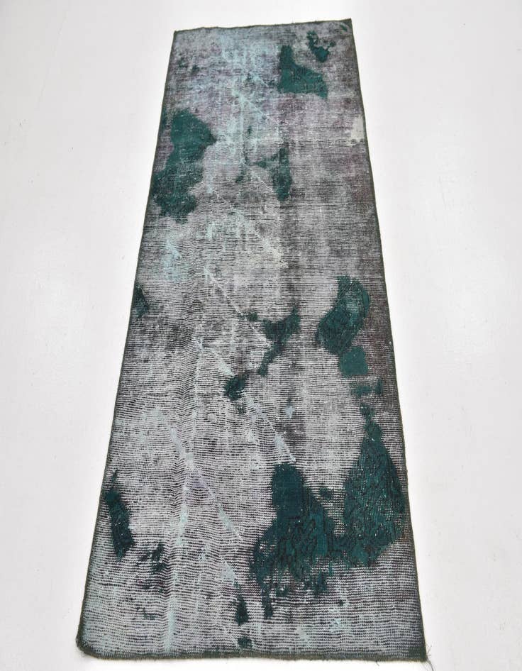 Detail image of 3' 3 x 6' 2  Hand Knotted Ultra Vintage Persian Wool Runner Rug