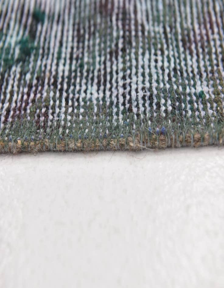 Detail image of 3' 3 x 6' 2  Hand Knotted Ultra Vintage Persian Wool Runner Rug