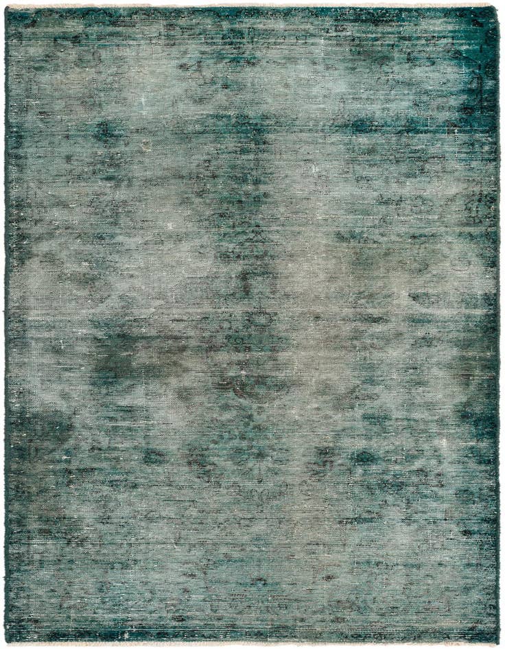 Detail image of 3' 7 x 8' 2 Hand Knotted Ultra Vintage Persian Wool Runner Rug