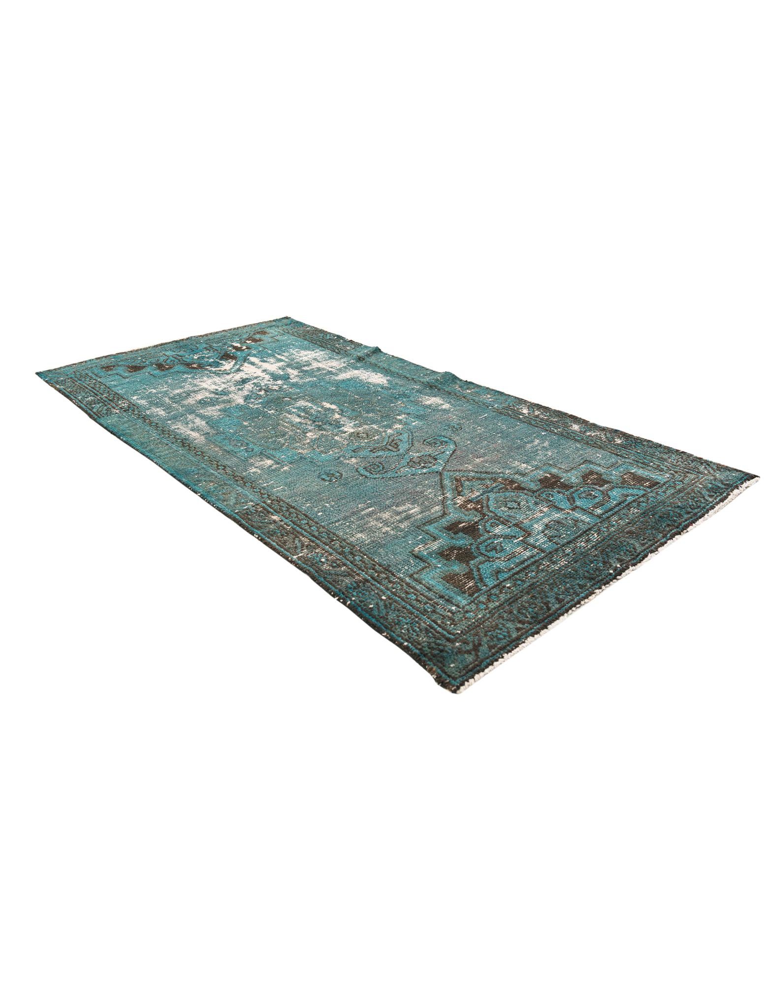 3' 1 x 6' 1 Hand Knotted Ultra Vintage Persian Wool Runner Rug
