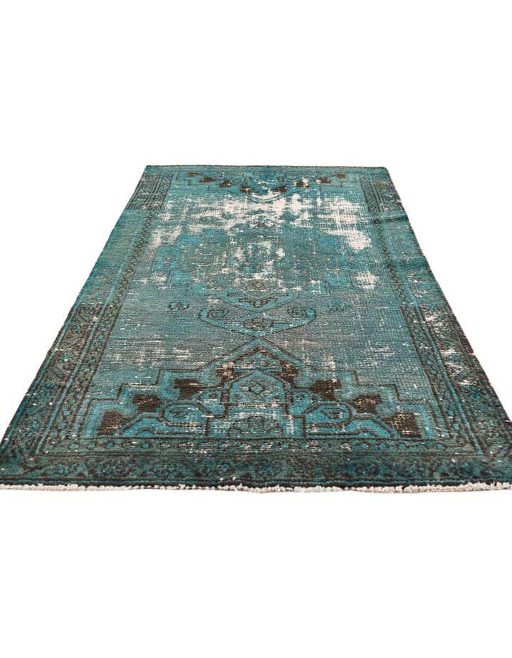 3' 1 x 6' 1 Hand Knotted Ultra Vintage Persian Wool Runner Rug