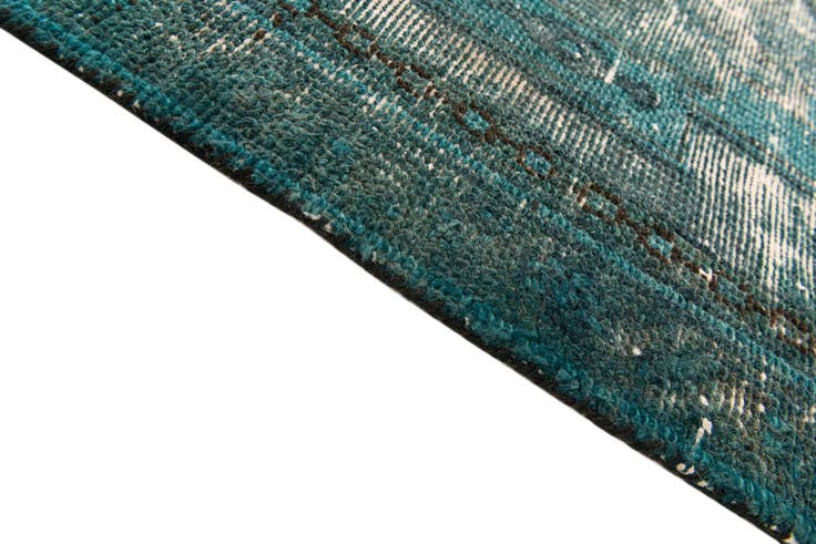 Detail image of 3' 1 x 6' 1 Hand Knotted Ultra Vintage Persian Wool Runner Rug