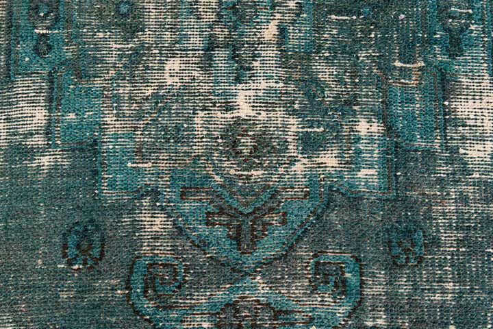 3' 1 x 6' 1 Hand Knotted Ultra Vintage Persian Wool Runner Rug
