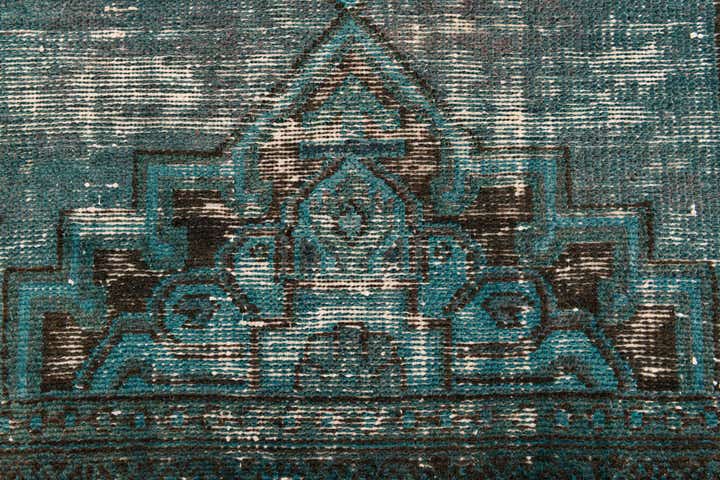 3' 1 x 6' 1 Hand Knotted Ultra Vintage Persian Wool Runner Rug