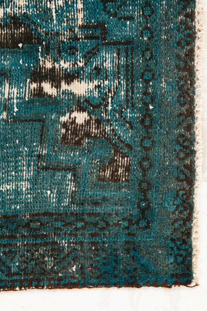 3' 1 x 6' 1 Hand Knotted Ultra Vintage Persian Wool Runner Rug