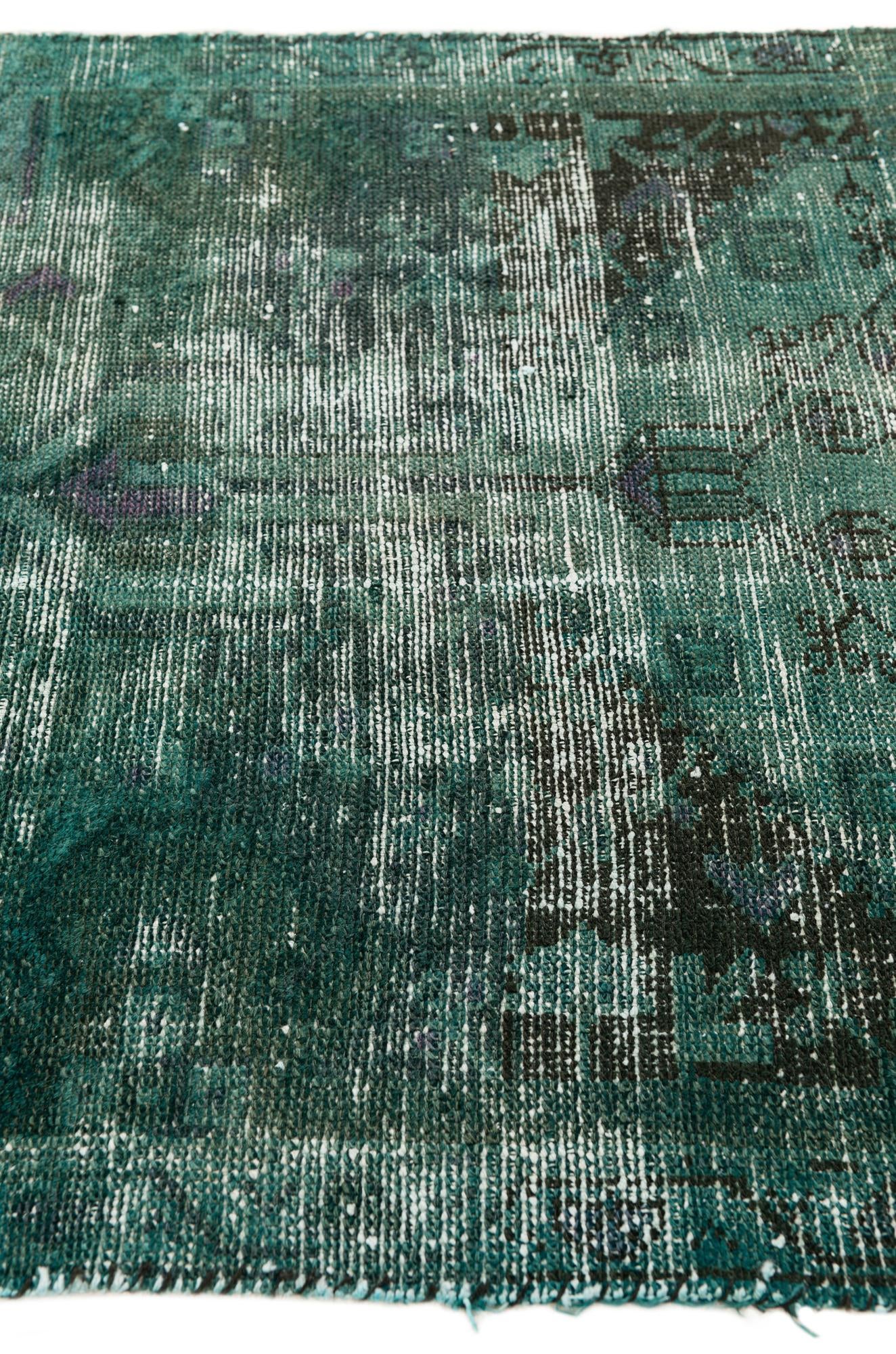 3' x 7' 7 Hand Knotted Ultra Vintage Persian Wool Runner Rug