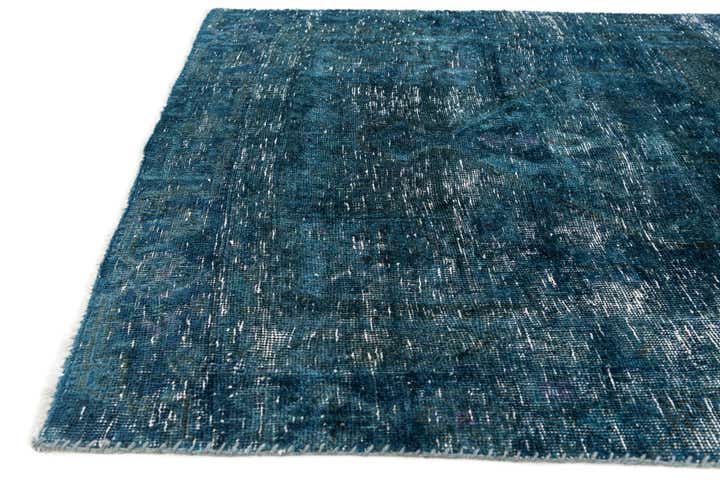 4' x 8' 9 Hand Knotted Ultra Vintage Persian Wool Runner Rug