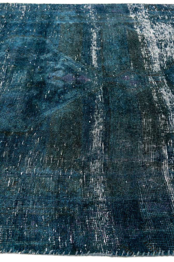 4' x 8' 9 Hand Knotted Ultra Vintage Persian Wool Runner Rug