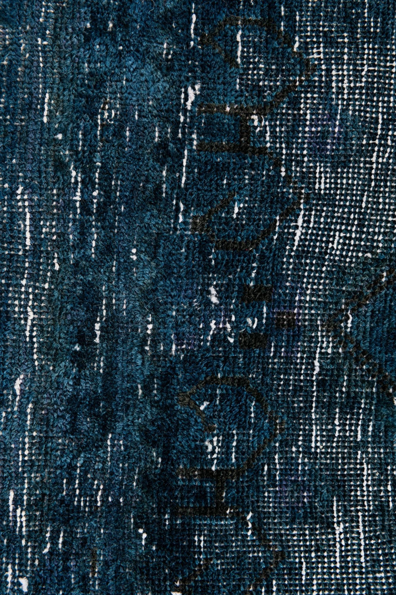 4' x 8' 9 Hand Knotted Ultra Vintage Persian Wool Runner Rug