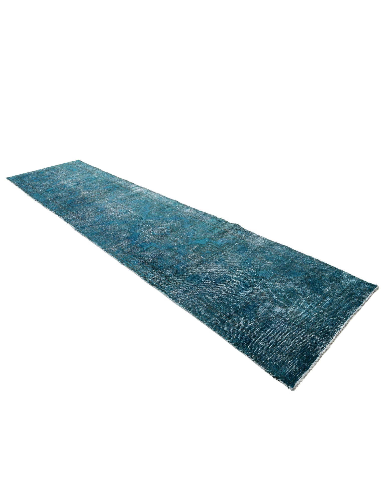95cm x 385cm anudado a mano Ultra Vintage Alfombra Persa Lana Pasillera