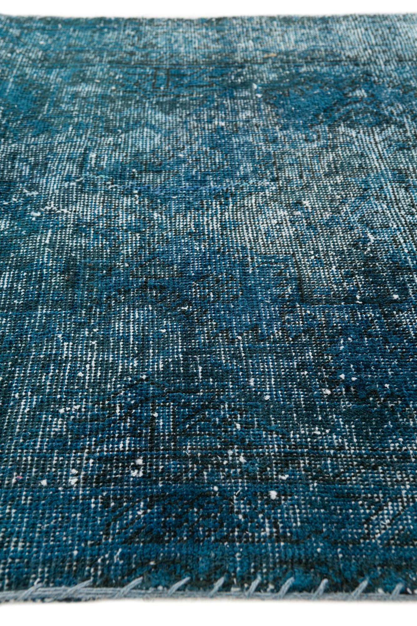 95cm x 385cm anudado a mano Ultra Vintage Alfombra Persa Lana Pasillera