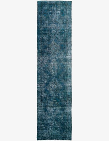 3' 1 x 12' 8 Hand Knotted Ultra Vintage Persian Wool Runner Rug